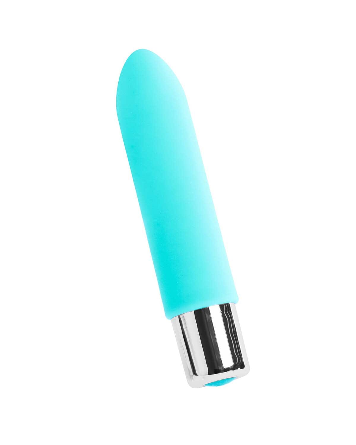 Bam Mini Rechargeable Bullet Vibe - Turquoise Vibrators VeDO