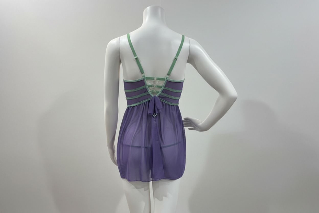 Popsi Lavendar and Mint Lingerie Exotic Peach