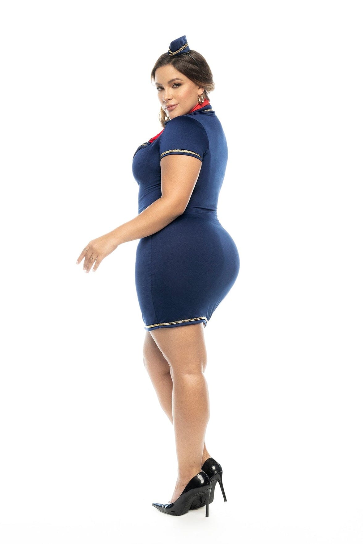 Sexy Stewardess - Extra Mapale 3/4X Blue