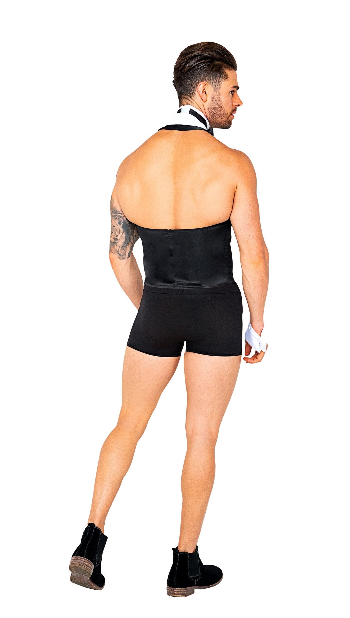 5123 - 4pc Butler Beefcake Costumes, mens Exotic Peach