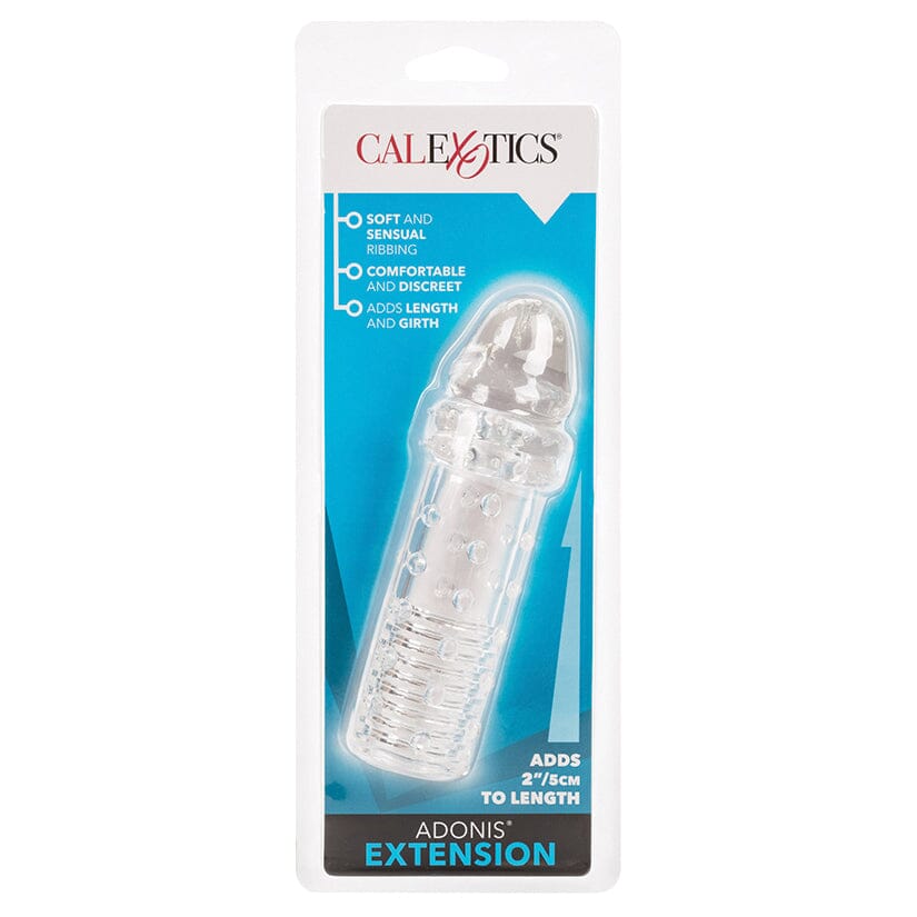 Adonis Extension-Clear 2" Penis Accessories CALIFORNIA EXOTIC NOVELTIES