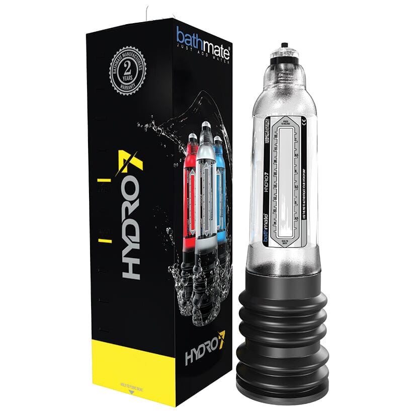 Bathmate Hydro7-Crystal Clear Pumps BATHMATE DIRECT