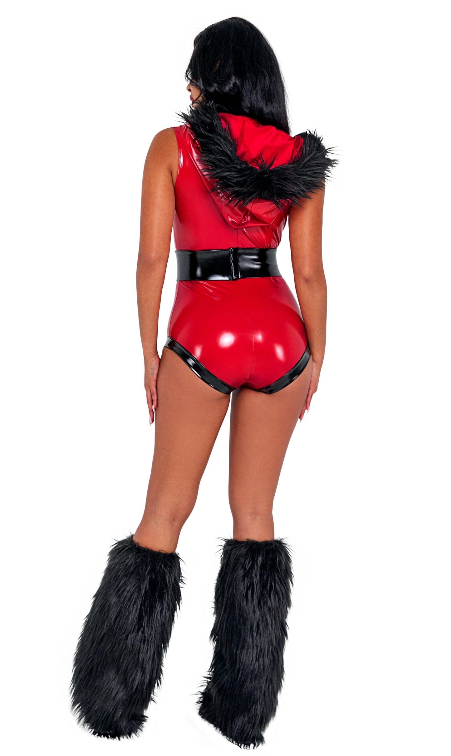 C200 - 2pc Santa Honey Costumes, womens Exotic Peach