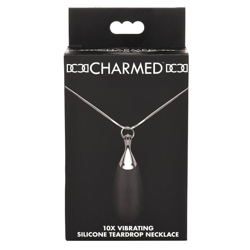 Charmed Vibrating Silicone Teardrop Necklace Vibrators XR LLC
