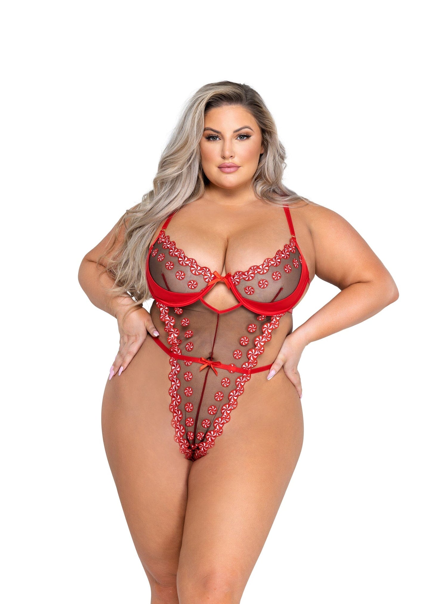 LI533 - Sweet & Sticky Teddy Exotic Peach X-Large Red