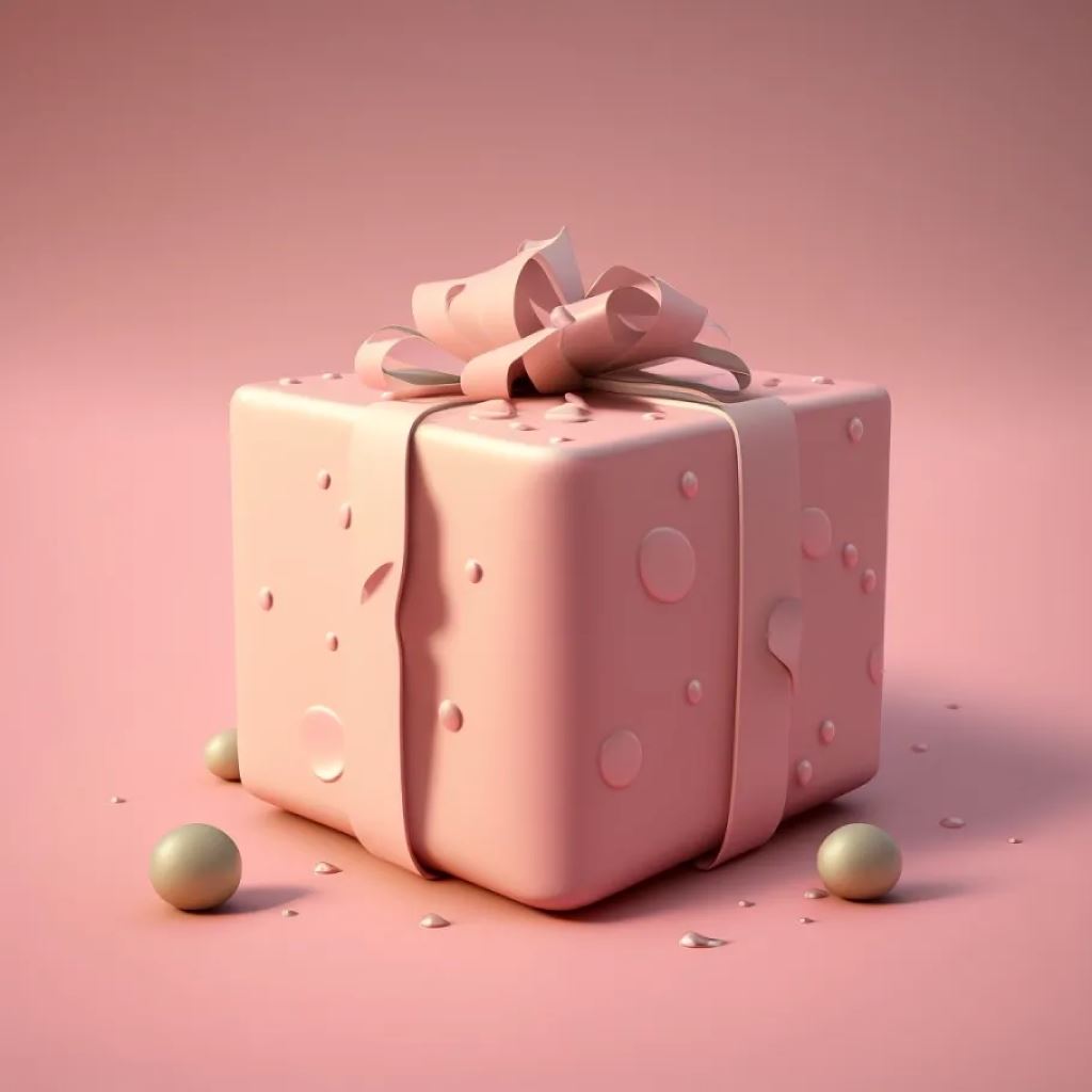 Mystery Gift Exotic Peach