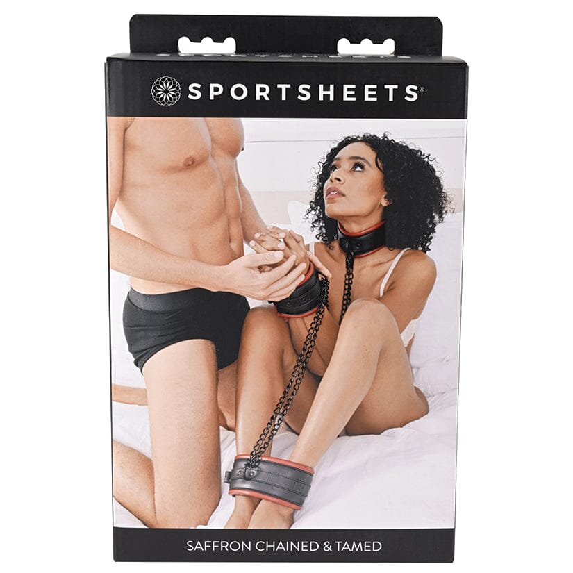 Saffron Chained and Tamed Fetish SPORTSHEETS