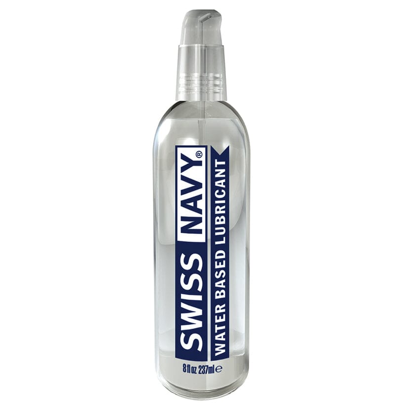 Swiss Navy Water Based Lube 8oz Lubricants Exotic Peach