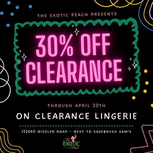 30% off on Clearance