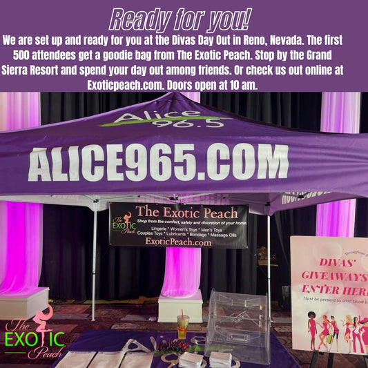 We are set up and ready for you today (April 15)