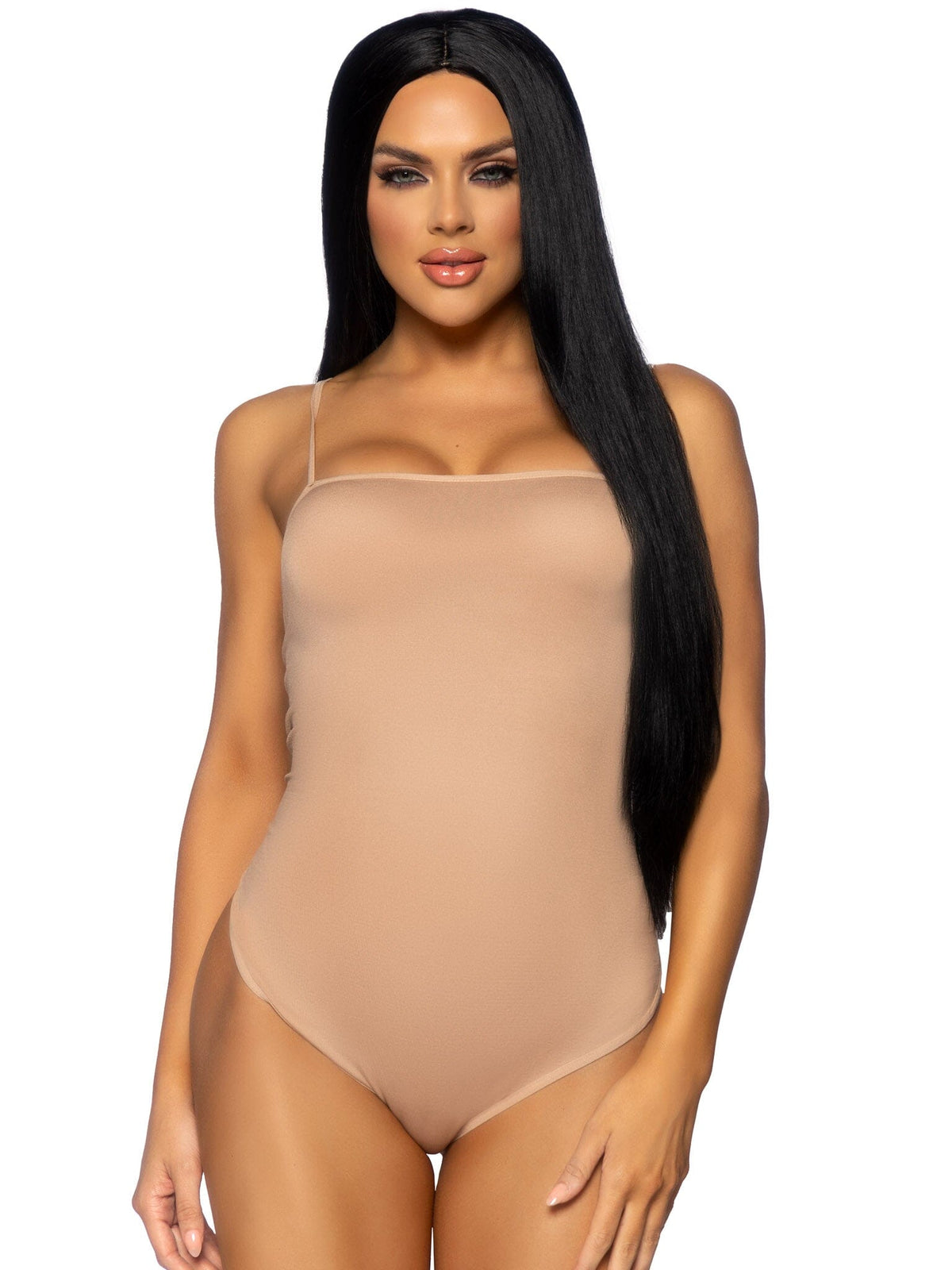 33" Long Straight Center Part Wig Costumes, womens Leg Avenue 