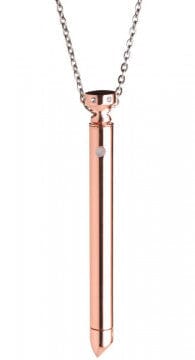 7x Vibrating Necklace - Rose Gold Masturbators XR LLC 