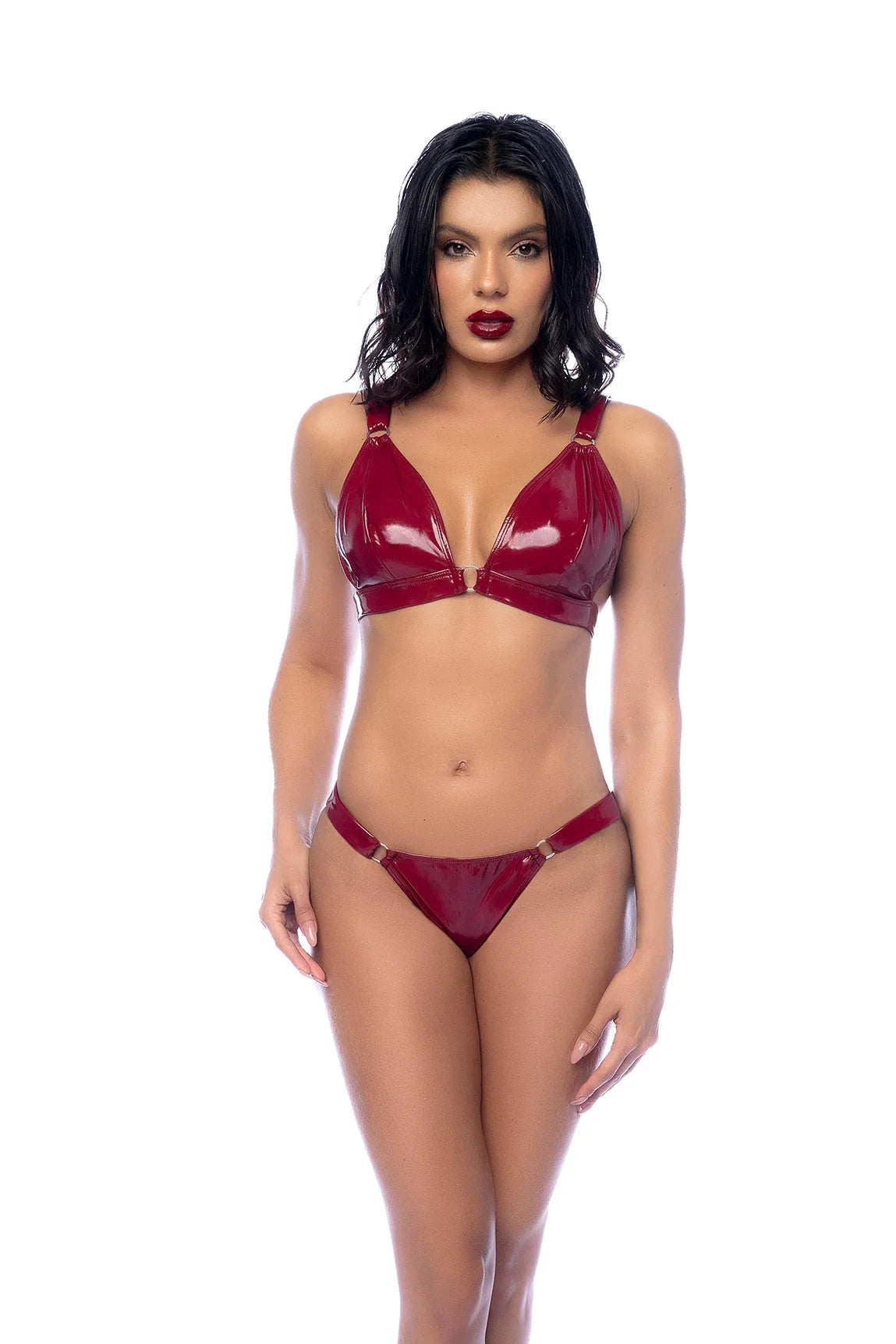 Gloss Wine Bra and Panty set Mapale 