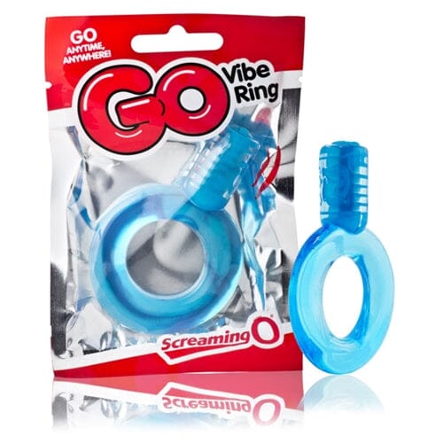 Go Vibe Ring - Each - Blue Cockrings Screaming O 