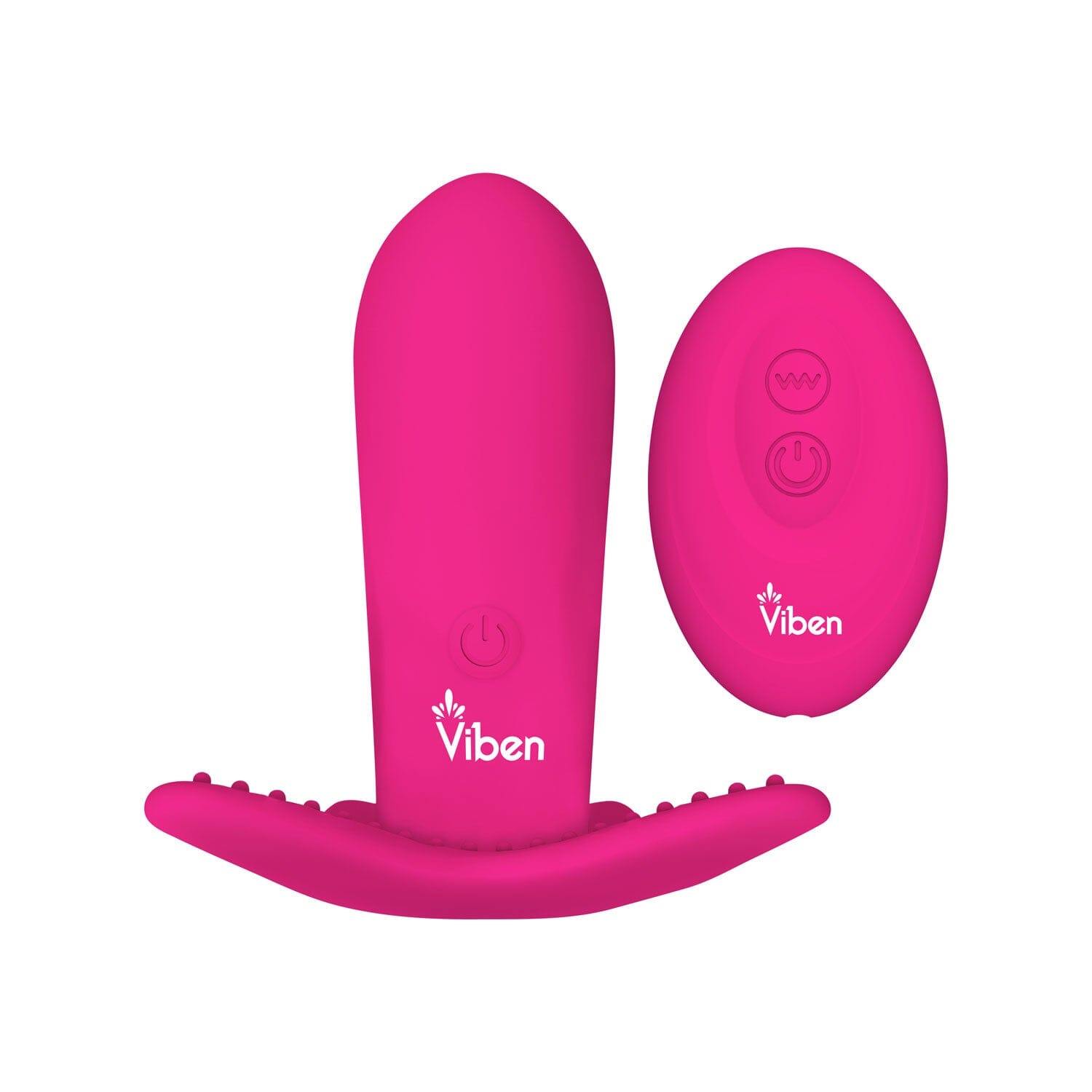 Intrigue - Hot Pink - Remote Control 10-Function Panty Vibe Vibrators Viben 