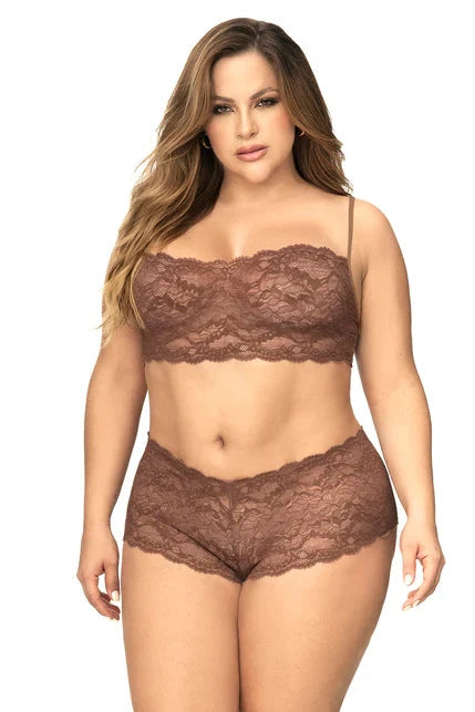 Lusty Lace Bra and Panty set Mapale 