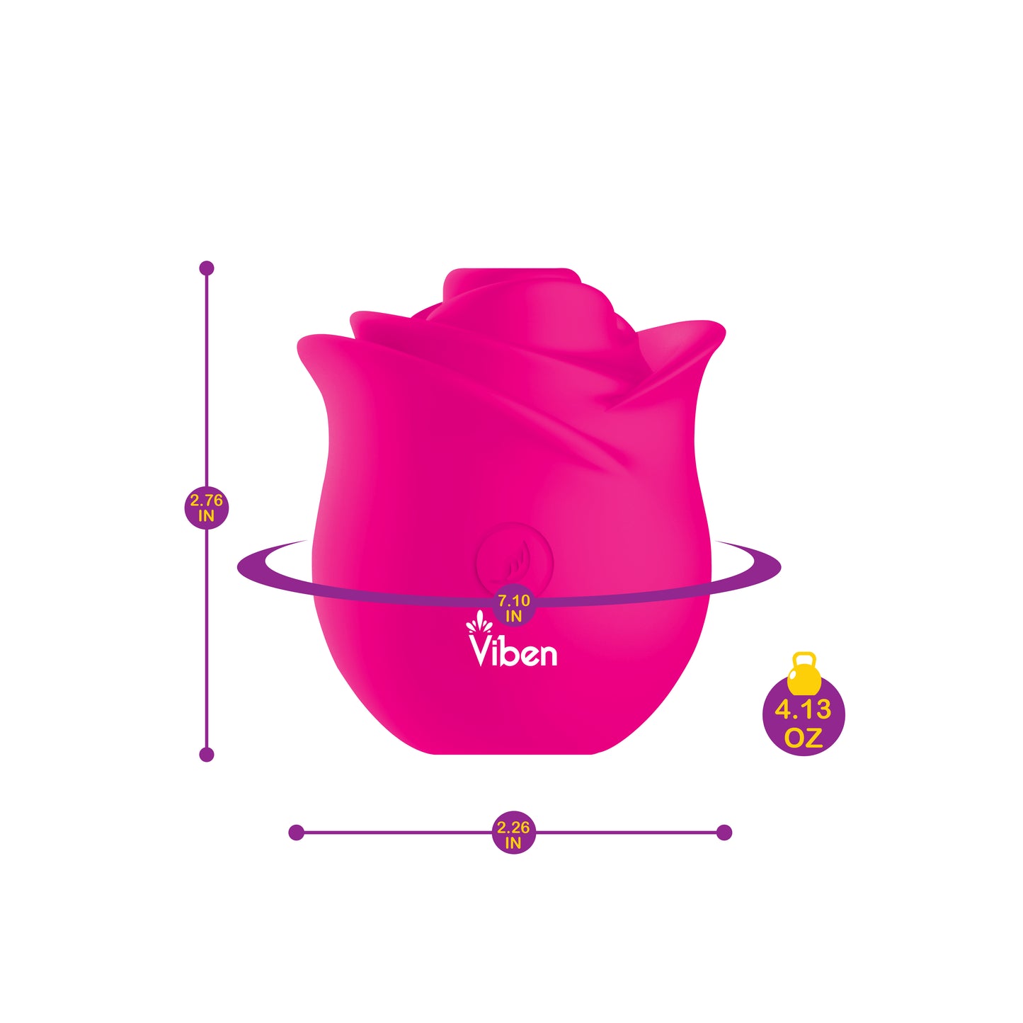 Viben Zen Rose - Hot Pink