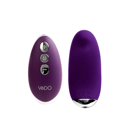 Niki Rechargeable Flexible Magnetic Panty Vibe - Purple Vibrators VeDO 