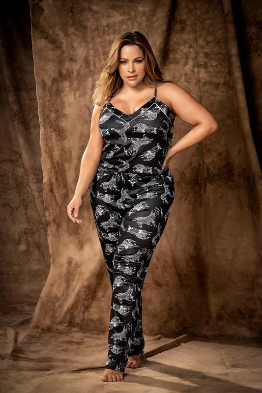 Paloma Bold Jumpsuit Plus Exotic Peach 