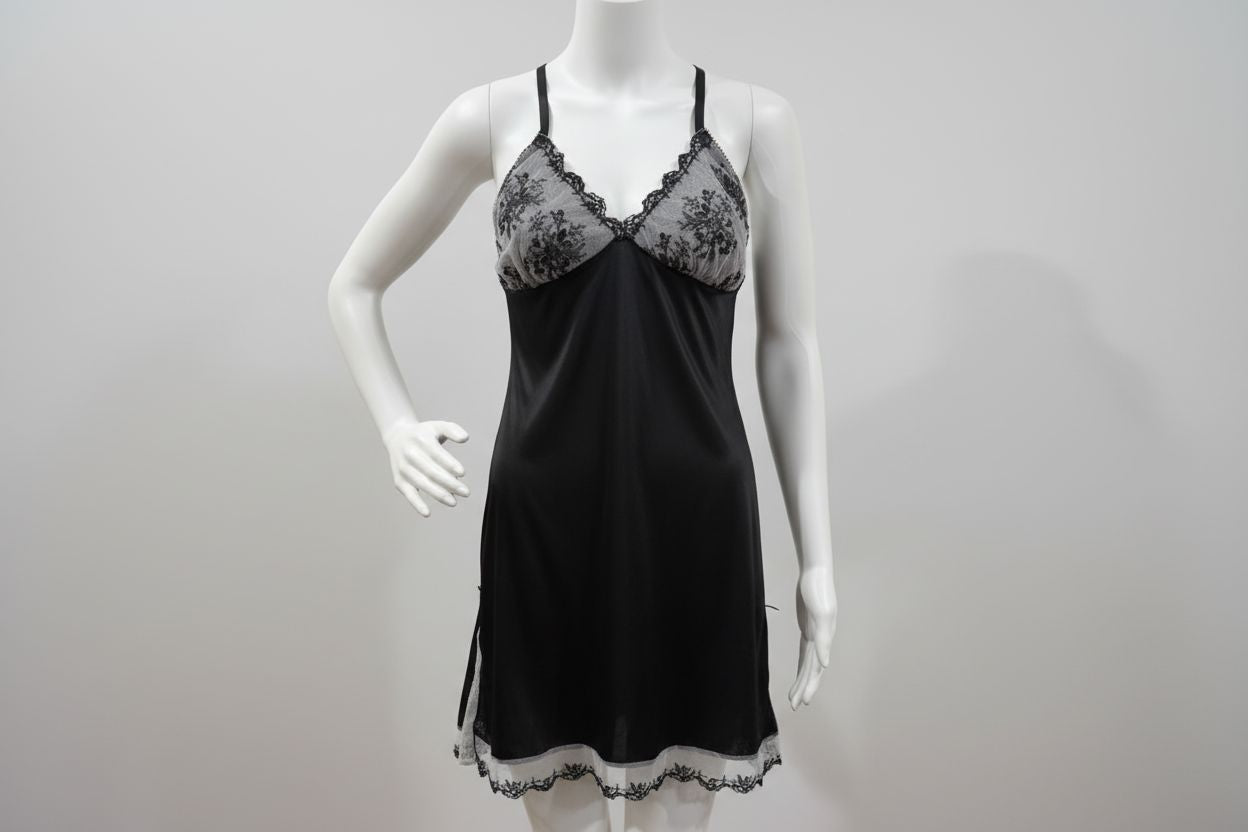 Popsi Black and white Lingerie Exotic Peach 