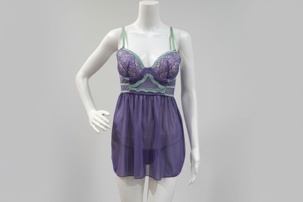 Popsi Lavendar and Mint Lingerie Exotic Peach 
