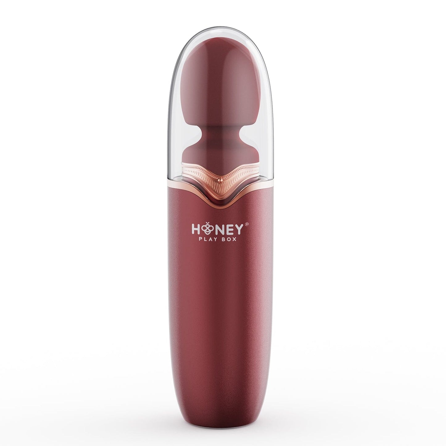 Stormi - Powerful Wand Massager - Red Wine Massagers Honey Play Box 