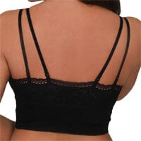 The Chloe Seamless Lace Bralette Bra Honey B 