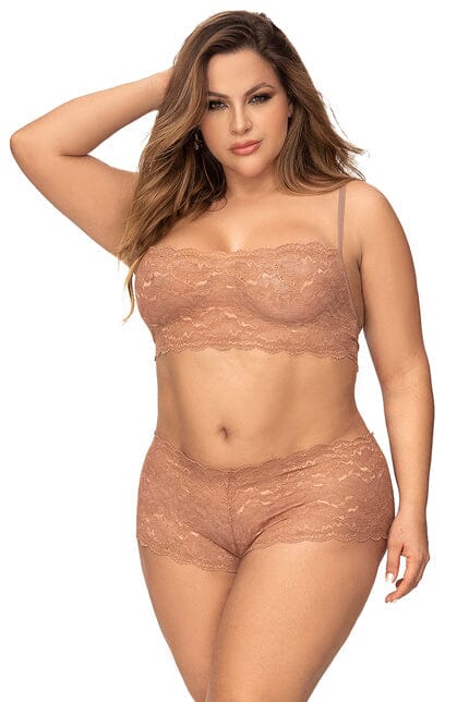 Two Piece Set - Extra Mapale 3/4X Taupe 