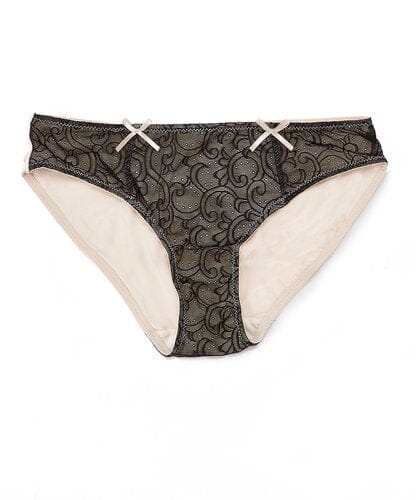 Whimsical Lace Panty Panty Honey B Black S 