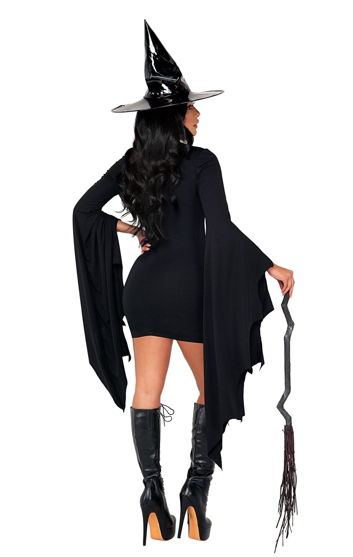 5076 - 2pc Midnight Coven Witch Costumes, womens Exotic Peach 
