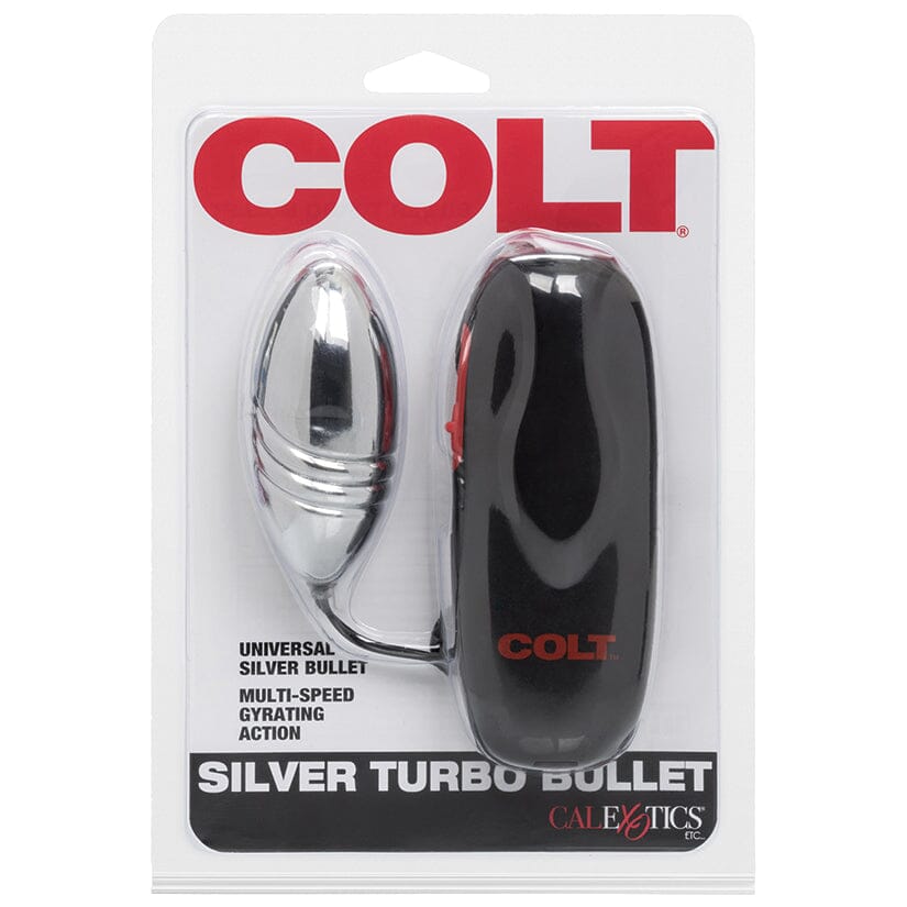 COLT Turbo Bullet-Silver Vibrators CALIFORNIA EXOTIC NOVELTIES 