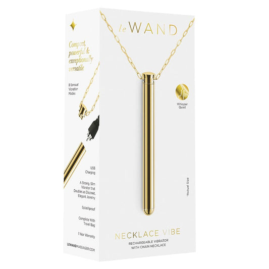 Le Wand Necklace Vibe-Gold Vibrators COTR INC 