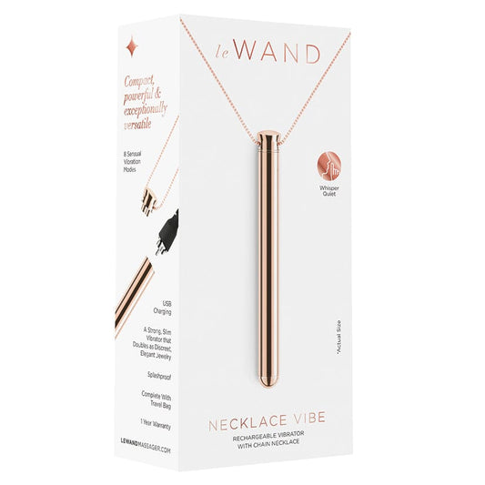 Le Wand Necklace Vibe-Rose Gold Vibrators COTR INC 