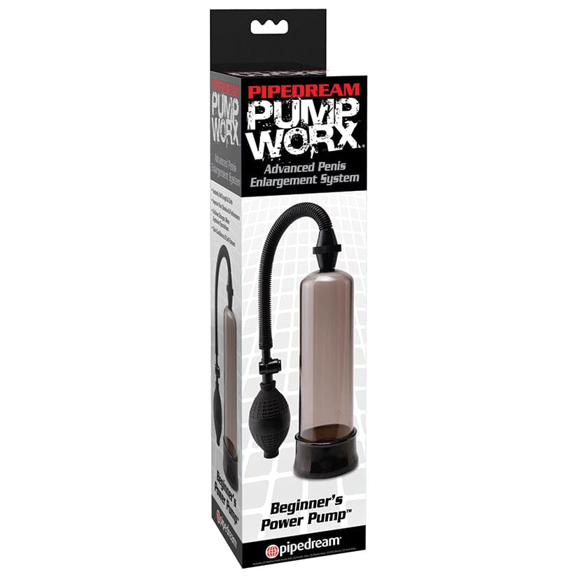 Pump Worx Beginner's Pump-Black Pumps PIPEDREAM PRODUCTS 