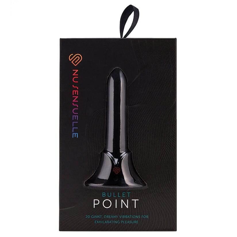 Sensuelle Point Rechargeable Bullet-Black Vibrators NOVEL CREATIONS USA 