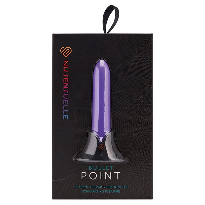 Sensuelle Point Rechargeable Bullet-Purple Vibrators NOVEL CREATIONS USA 