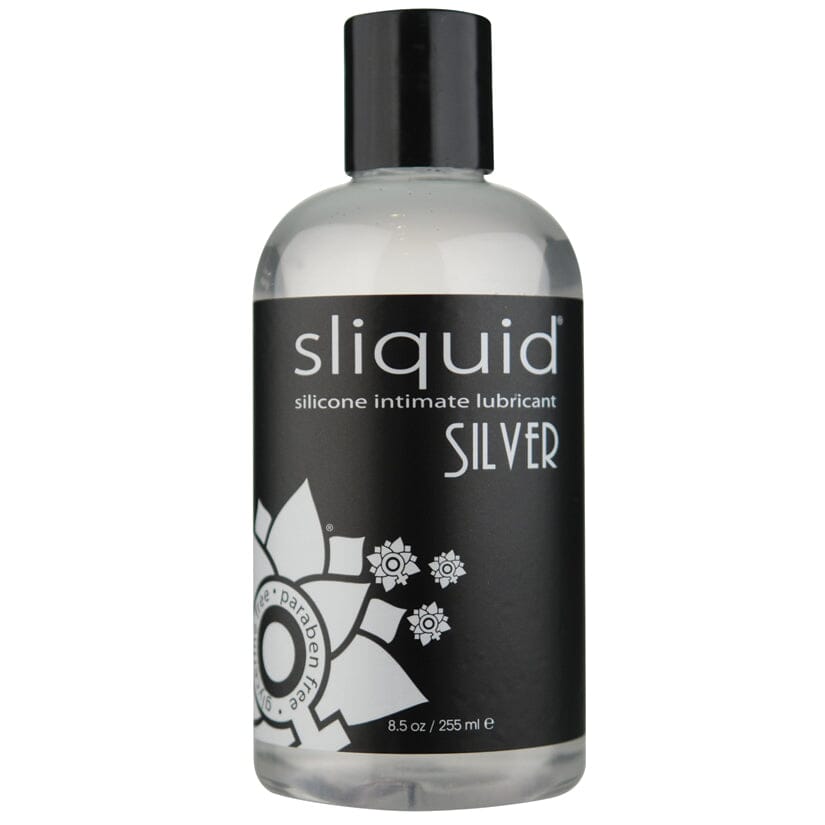 Sliquid Silver Enhanced Silicone Lube 8.5oz Lubricants SLIQUID LLC 