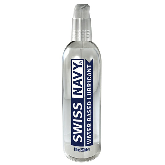 Swiss Navy Water Based Lube 8oz Lubricants Exotic Peach 