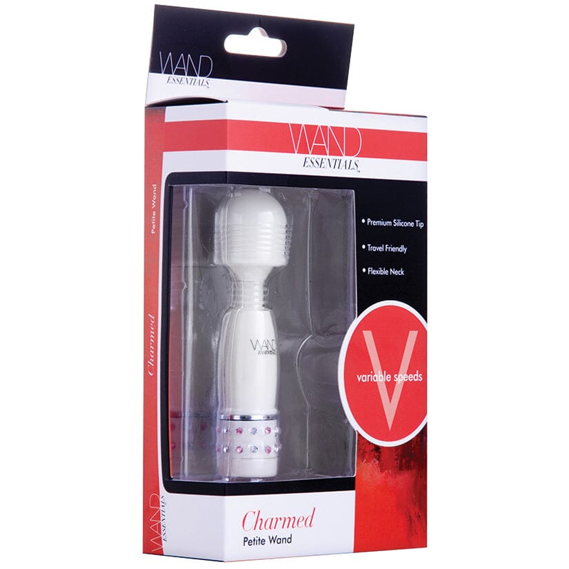 Wand Essentials Charmed Petite Wand-White Vibrators XR LLC 