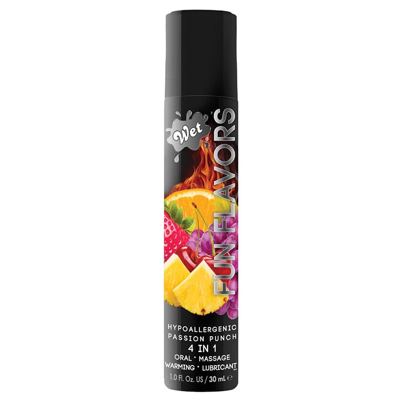 Wet Fun Flavors-Passion Punch 1oz Lubricants TRIGG LABS INC./WET INTERNATIONAL 