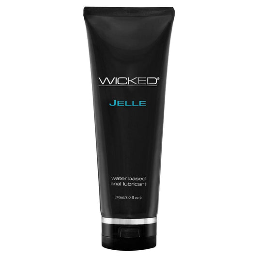 Wicked Jelle Waterbased Anal Gel 8oz Lubricants Exotic Peach 